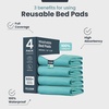 image:imageBed Pads Washable Waterproof 34 x 36 Pack of 2  Incontinence Bed Pads for Adults and Kids  Heavy Absorbency Reusable Bed Pads  Chuck Pads  Waterproof Protective Pad for Bed4 Pack  34x36