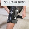 image:imageKnee Ice Pack Wrap 1 Pack  Adjustable Ice Pack for Knees Surgery Replacement Arthritis Pain ACL Sports Injuries Post Surgery for Long Duration  1 Pack PinkBlack