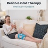 image:imageKnee Ice Pack Wrap 1 Pack  Adjustable Ice Pack for Knees Surgery Replacement Arthritis Pain ACL Sports Injuries Post Surgery for Long Duration  1 Pack PinkBlue