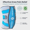 image:imageKnee Ice Pack Wrap 1 Pack  Adjustable Ice Pack for Knees Surgery Replacement Arthritis Pain ACL Sports Injuries Post Surgery for Long Duration  1 Pack PinkBlue