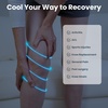 image:imageKnee Ice Pack Wrap 1 Pack  Adjustable Ice Pack for Knees Surgery Replacement Arthritis Pain ACL Sports Injuries Post Surgery for Long Duration  1 Pack PinkPink