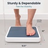 image:imageMedical Scale 550 lb Medical Grade Scales for Body Weight  Portable Smart Scale 4 Sensors Remote Display 12x125 AntiSlip Surface  for Home Hospital amp Physician Use  lb or kg Settings