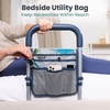 image:imagePELEGON Bed Rails for Elderly Adults Safety ASTM Compliant Adjustable Bed Rail with NonSlip Ergonomic Handle and Storage Pockets Bed Railings for Seniors Supports up to 300 lb ToolFree Assembly2026