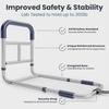 image:imagePELEGON Bed Rails for Elderly Adults Safety ASTM Compliant Adjustable Bed Rail with NonSlip Ergonomic Handle and Storage Pockets Bed Railings for Seniors Supports up to 300 lb ToolFree Assembly2026