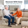image:imagePELEGON Electric Lift Chairs for Elderly 2in1 Floor Lift amp IP68 Waterproof Bath Lift Foldable Lift Assist Device with Remote 300 lb Capacity Emergency Stop 1 ClickAssembly Fall Recovery Chair