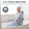 image:imagePELEGON Electric Lift Chairs for Elderly 2in1 Floor Lift amp IP68 Waterproof Bath Lift Foldable Lift Assist Device with Remote 300 lb Capacity Emergency Stop 1 ClickAssembly Fall Recovery Chair