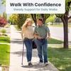 image:imagePELEGON Folding Cane for Men and Women Lightweight Collapsible Walking Cane Adjustable 3237 Height AntiSlip Handle and Rubber Tip Foldable Walking Cane Tested to Hold 300 lb  BlueBlue