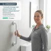 image:imagePELEGON Grab Bars for Shower 2Pack 16 Inch  Stainless Steel Shower Grab Bars for Seniors  Bathroom Safety Handle NonSlip Grip Rust Resistant Wall Mounted Support Bar for Bathtub Shower  BlackWhite