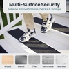 image:imagePELEGON Outdoor Stair Treads NonSlip for Wooden Steps 12 Stairs 6x30 Heavy Duty Waterproof Anti Slip Traction Tape Black Grip Tape Treads Outdoor for Wood Decks RampsOutdoor  Black