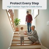 image:imagePELEGON Outdoor Stair Treads NonSlip for Wooden Steps 12 Stairs 6x30 Heavy Duty Waterproof Anti Slip Traction Tape Black Grip Tape Treads Outdoor for Wood Decks RampsIndoor  Transparent