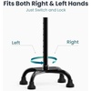 image:imagePELEGON Quad Cane 300LB  Adjustable Walking Cane with A Large 4 Pronged Base for Extra Balance amp Stability Walking Canes for Seniors Walking Cane for Men amp Women Walking SticksBlue