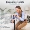 image:imagePELEGON Quad Cane 300LB  Adjustable Walking Cane with A Large 4 Pronged Base for Extra Balance amp Stability Walking Canes for Seniors Walking Cane for Men amp Women Walking SticksBlue