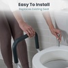 image:imagePELEGON Raised Toilet Seat With Handles 300lb Toilet Seat Risers for Seniors Raised Toilet Seat for Handicap Toilet Seat For Elderly amp Disabled  Elongated SeatElongated
