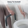 image:imagePELEGON Raised Toilet Seat With Handles 300lb Toilet Seat Risers for Seniors Raised Toilet Seat for Handicap Toilet Seat For Elderly amp Disabled  Elongated SeatStandard