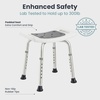 image:imagePELEGON Shower Chair for Inside Shower 300 lb  Adjustable Height Shower Stool  Shower Seats for Adults Bath Stools for Shower to Sit Shower Chair Shower Stools for Adults Sitting  GreyGrey