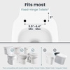 image:imagePELEGON Toilet Safety Rails 250lb  Adjustable Toilet Safety Rails Toilet Bar for Elderly Adults Toilets Rails for Seniors Toilet Seat with Handles for Elderly amp Disabled Toilet Grab Bar  1 Pack1 Pack