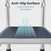 image:imagePelegon Adjustable Step Stool with Handle for Elderly 300LB Capacity  Bedside Safety Step for High Beds Height Adjustable Platform amp Handle NonSlip Stable Frame Easy Assembly