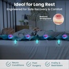 image:imagePelegon Alternating Air Pressure Mattress Pad  Hospital Bed Mattress Topper for Bedridden Patients Pressure Relief Mattress Topper to Reduce Bed Sores WhisperQuiet Pump MedicalGrade Support