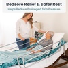 image:imagePelegon Alternating Air Pressure Mattress Pad  Hospital Bed Mattress Topper for Bedridden Patients Pressure Relief Mattress Topper to Reduce Bed Sores WhisperQuiet Pump MedicalGrade Support