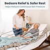 image:imagePelegon Alternating Air Pressure Mattress Pad  Hospital Bed Mattress Topper for Bedridden Patients Pressure Relief Mattress Topper to Reduce Bed Sores WhisperQuiet Pump MedicalGrade  Beige