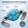 image:imagePelegon Ice Pack for Back for Lower Back Pain Relief  Reusable Lower Back Ice Pack Wrap with Adjustable Brace  Cold Therapy Gel Pack for Sciatica Coccyx Herniated Disc and Recovery
