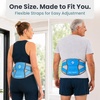 image:imagePelegon Ice Pack for Back for Lower Back Pain Relief  Reusable Lower Back Ice Pack Wrap with Adjustable Brace  Cold Therapy Gel Pack for Sciatica Coccyx Herniated Disc and Recovery