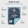 image:imagePelegon Ice Packs for Injuries Reusable XL 11 x 15 Ice Pack for Knee Reusable Gel Ice Pack for Back Large Flexible Cold Pack for Shoulder Hip amp Neck Soft Fabric Side Leakproof Design  1 PackXL 1 Pack