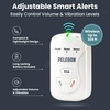image:imagePelegon RiseDetection Alert Bed Alarm for Elderly Adults Safety Wireless Sensor Pad and Pager Fall Prevention for Dementia Care Custom Volume Sound Or Vibration Long Range Coverage Tool Free Setup