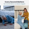 image:imagePelegon RiseDetection Alert Bed Alarm for Elderly Adults Safety Wireless Sensor Pad and Pager Fall Prevention for Dementia Care Custom Volume Sound Or Vibration Long Range Coverage Tool Free Setup