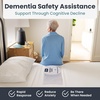 image:imagePelegon RiseDetection Alert Bed Alarm for Elderly Adults Safety Wireless Sensor Pad and Pager Fall Prevention for Dementia Care Custom Volume Sound Or Vibration Long Range Coverage Tool Free Setup