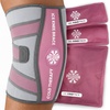 image:imageKnee Ice Pack Wrap 1 Pack  Adjustable Ice Pack for Knees Surgery Replacement Arthritis Pain ACL Sports Injuries Post Surgery for Long Duration  1 Pack PinkPink