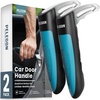 image:imagePELEGON Car Door Handle for Elderly 1 Pack Car Cane Assist Handle with AntiSlip Grip Steel Hook for Secure Latch Fit Supports Up to 300 lbs Easy ToolFree Use2 Pack