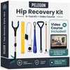 image:imagePELEGON Hip Kit  Hip Kit Post Surgery  Hip Replacement Kit After Surgery with Grabber Tool Sock Aid Leg Lifter Dressing Stick Shoe Horn Exercise Band  Complete Recovery Kit for Seniors  Complete Recovery Set
