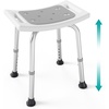 image:imagePELEGON Shower Chair for Inside Shower 300 lb  Adjustable Height Shower Stool  Shower Seats for Adults Bath Stools for Shower to Sit Shower Chair Shower Stools for Adults Sitting  GreyGrey