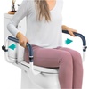 image:imagePELEGON Toilet Safety Rails 250lb  Adjustable Toilet Safety Rails Toilet Bar for Elderly Adults Toilets Rails for Seniors Toilet Seat with Handles for Elderly amp Disabled Toilet Grab Bar  1 Pack1 Pack