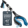 image:imagePelegon Grabbers for Seniors Heavy Duty 43 Inch Heavy Duty Grabber Reacher Tool Foldable Long Reach Grabber with 90 Rotating Head Magnetic Tips Rubberized Grips Aluminum Pick Up Tool  1 Pack1 Pack