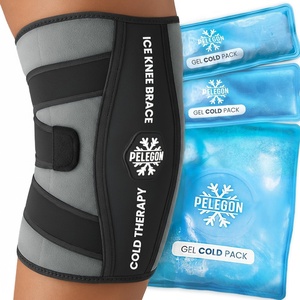 image:imageKnee Ice Pack Wrap 1 Pack  Adjustable Ice Pack for Knees Surgery Replacement Arthritis Pain ACL Sports Injuries Post Surgery for Long Duration  1 Pack PinkBlack