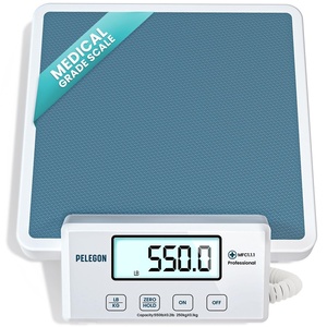 image:imageMedical Scale 550 lb Medical Grade Scales for Body Weight  Portable Smart Scale 4 Sensors Remote Display 12x125 AntiSlip Surface  for Home Hospital amp Physician Use  lb or kg Settings